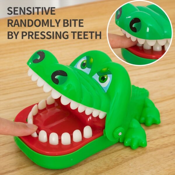 Fun Interactive Teeth-Pulling Game - Crocodile Finger Biting Toy for Youngsters 3+ - Perfect Party & Christmas Gift - Image 4