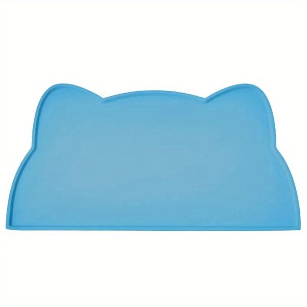 1pc Waterproof Silicone Pet Food Mat - Non-Slip, Easy To Clean - Image 6