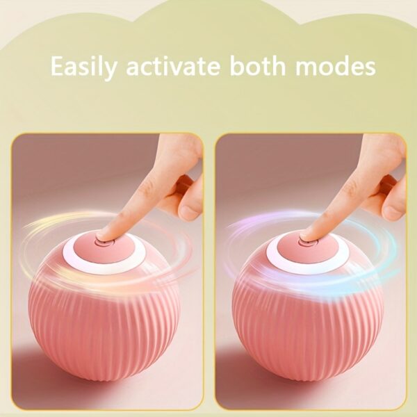 1pc Smart Cat Toys Automatic Rolling Ball Electric Cat Toys Interactive For Cats Training Self-moving Kitten Toys Pet Accessories - Image 9