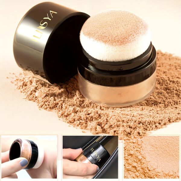Nourishing Hydrating Blush - Radiant Complexion Boost with Natural-looking Nude Makeup - Ergonomic Mushroom Head Brush for Effortless Contour and Highlight Integration - Image 9