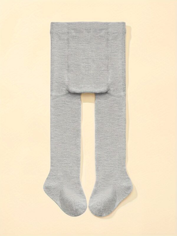 Infant's Solid Color Leggings, Versatile Pantyhose, Baby Girl's Clothing - Image 7