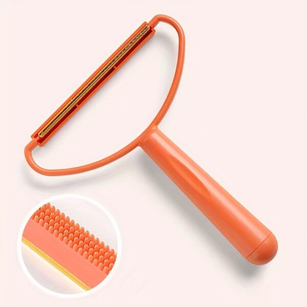 1pc Pet Hair Remover Tool for Dogs - Durable Plastic Lint Roller with Teal Handle, Coat Shaver & Fur Ball Trimmer for Home Use, Pet Grooming Tool|Functional Pet Accessory|Comfortable Grip - Image 9