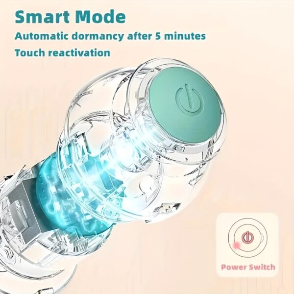 1pc Smart Cat Toys Automatic Rolling Ball Electric Cat Toys Interactive For Cats Training Self-moving Kitten Toys Pet Accessories - Image 5
