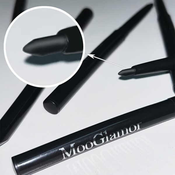 3pcs Waterproof Black Eyeliner Pencils - Smudge-Proof, Long-Lasting & Beginner-Friendly Eye Makeup - Image 4