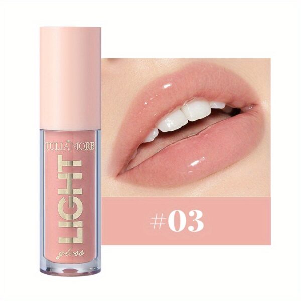 12 colors Moisturizing Candy Lip Gloss - Pearlescent Lustrous Mirror Nude Lip Stain with Natural Lip Gloss Lip Oil Valentine's Day Gifts - Image 7