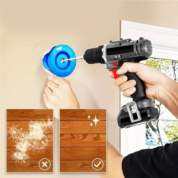 1pc Premium Dustproof Drill Bit Accessory - Efficiently Keeps Electric Drill Clean, Protected and Running Smoothly - Ideal for Drilling and Fastening Tasks - Image 3