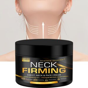 [Hydrating Firming Cream] 5% Complex Lucky Musn Neck, Chest & Face Firming Cream - Hyaluronic Acid, Collagen & Retinol, Hydrating Formula, Alcohol-Free, Moisturizing & Tightening for All Skin Types, 1.76fl.oz (50ml), Skincare Firming Cream | Elegant Packa