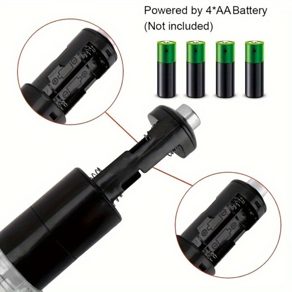 Electric Salt And Pepper Grinder Set - Automatic Spice Mill With Adjustable Coarseness - Perfect For Cooking & BBQs! - Image 10