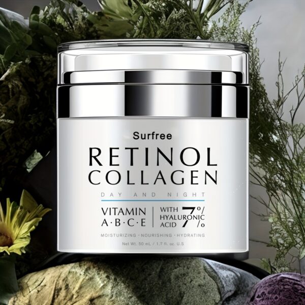 50ml Retinol Cream For Face Night And Day, Skin Cream With Retinol Collagen Face Cream, Vitamin C Moisturizer, Retinol Moisturizer For Face Sensitive Skin - Image 6