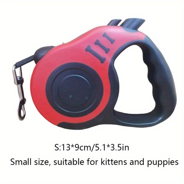 Durable Double Switch Retractable Pet Leash For Dogs - Easy Control And Comfortable Grip - Image 17