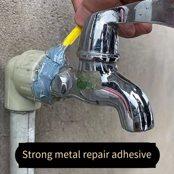 Super Strong Metal Repair Bonding Glue - Unbeatable Metal Bonding Strength, Heat Resistant, Instant Cold Welding, Non-Toxic and Harmless, Healthy Repairs - Advanced AB Glue Formula for Casting Applications - Image 5
