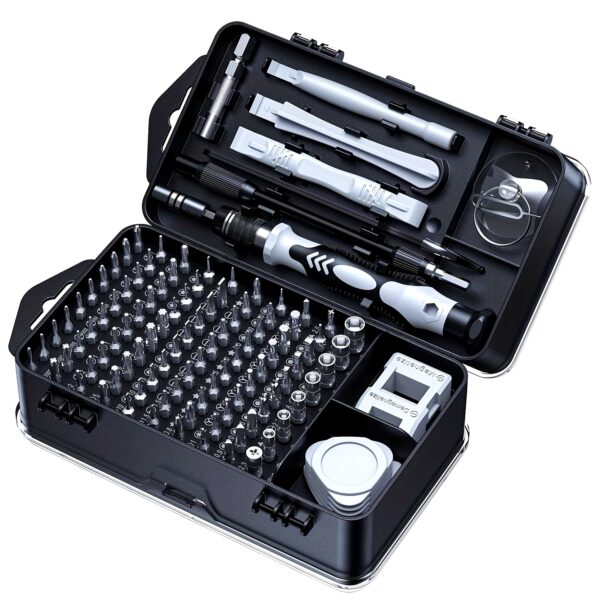 115-in-1 Precision Screwdriver Set, 115-in-1 Magnetic Repair Tool Kit, Anti-Slip Portable Tool Kit, Professional Screwdriver Tool Kit, Ergonomic Handle, Small Screwdriver For Mobile Phone, Computer, Watch, Laptop, Macbook, Glasses, Electronics - Image 11