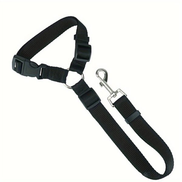 1pc Dog Seat Belt For Vehicle Secure, Pet Car Tether Safety Leash For Dogs In Vehicles, Dog Seatbelt Tether, Dog Seat Belt Buckle, Dog Car Seat Belt Christmas Gift - Image 12
