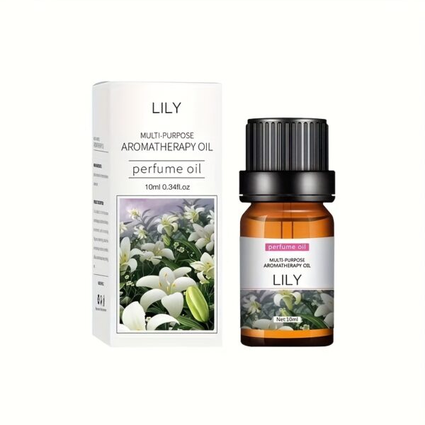 16 Types Of Essential Oils, Essential Oil 10ml, For Diffuser, Humidifier, Candle, Hair Conditioner - Rose/Sea/Cherry/Dong Yi Grass/lily/sandalwood/Sweet Orange/Osmanthus Green Tea/Mint Tea (0.34 Oz) - Image 12