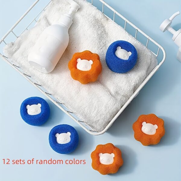 3/6pcs Pet Hair Removal Laundry Ball - No Electricity Required, Save Time and Energy, Reduce Wrinkles - Image 8
