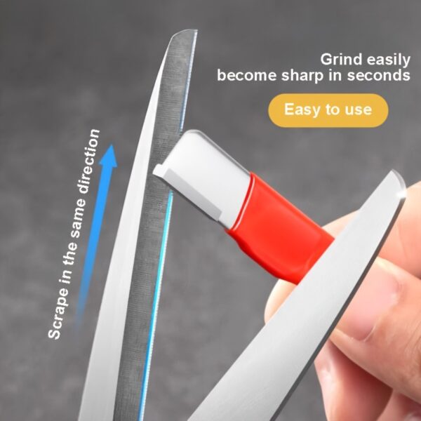 Professional Tungsten Diamond Knife Sharpener - Versatile Kitchen & Garden Shear Sharpening Tool, Durable For All Blades - Image 2