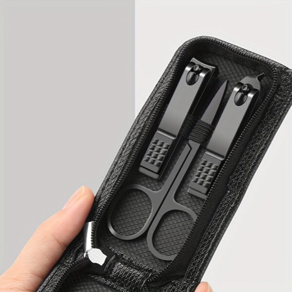 2023 New 6pcs Manicure & Pedicure Set Nail Scissors Clippers Ear Digging Spoon For Men & Women - Image 2