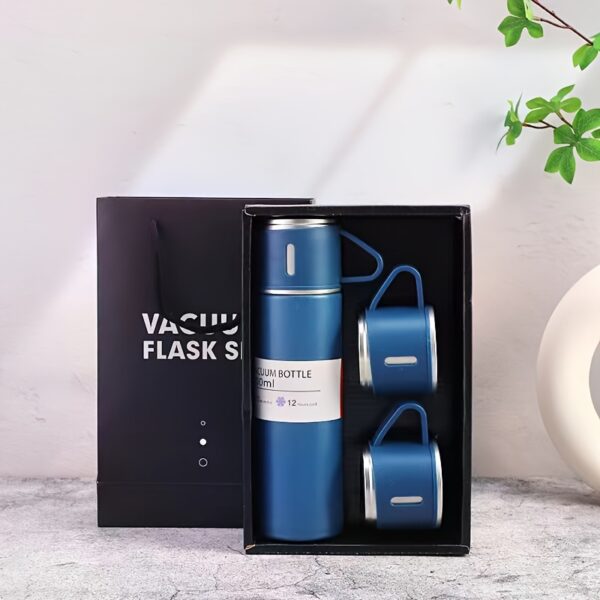1set Thermal Mug 500ml/16.9oz, Stainless Steel Vacuum Insulated Bottle With Cup For Coffee Hot Drink And Cold Drink, Water Flask Back To School Supplies - Image 7
