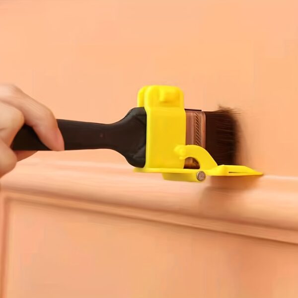 1pc Premium Paint Edger Brush - Lightweight, Durable with Wooden Handle for DIY Trims, Walls & Ceiling Painting - Image 7
