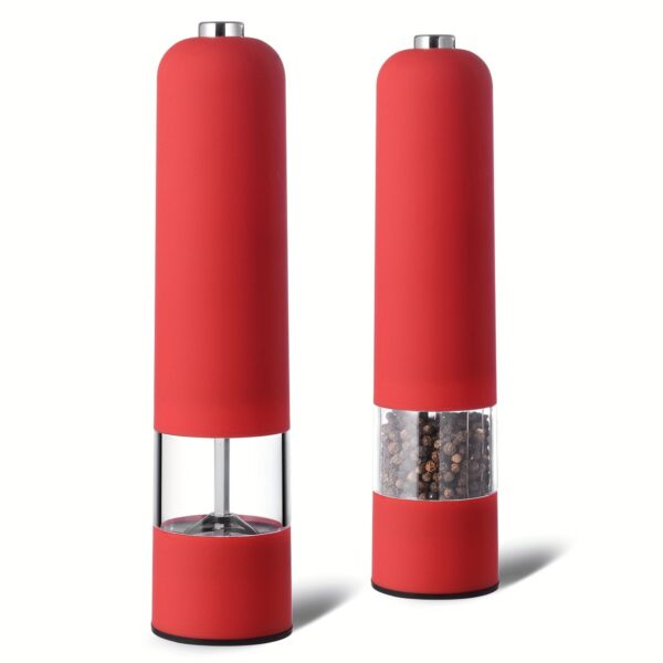 Electric Salt And Pepper Grinder Set - Automatic Spice Mill With Adjustable Coarseness - Perfect For Cooking & BBQs! - Image 16
