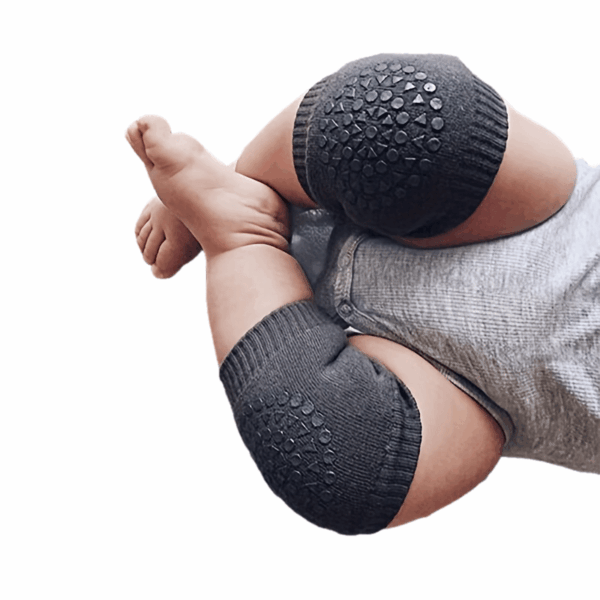 2pcs 5 Colors Soft Elastic Knee And Elbow Brace Pads For Babies And Toddlers - Anti-Slip Crawling Safety Protector And Leg Cushion - Image 12