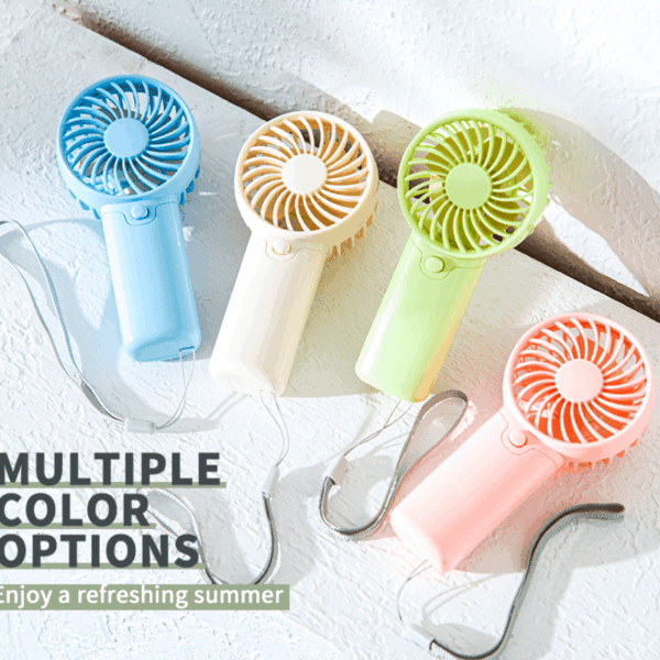 Battery Operated Mini Portable Fan, Lightweight Handheld Fan - Ideal for Office, Outdoor, Traveling and Camping - Stay Cool Anytime, Anywhere! (Requires AAA batteries, not included) - Image 13