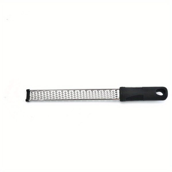 1pc, Multifunctional Stainless Steel Lemon Zester and Cheese Grater - Perfect for Manual Ginger Shredding and Vegetable Grating - Creative Kitchen Gadget for Home Cooking - Image 6