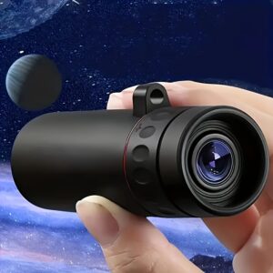 1pc HD Magnification Monocular, 9.14cm High Power Telescope, Portable Single Tube Telescope, Suitable For Outdoor Camping, Hunting, Travel, Concerts, Fishing, Christmas Gift