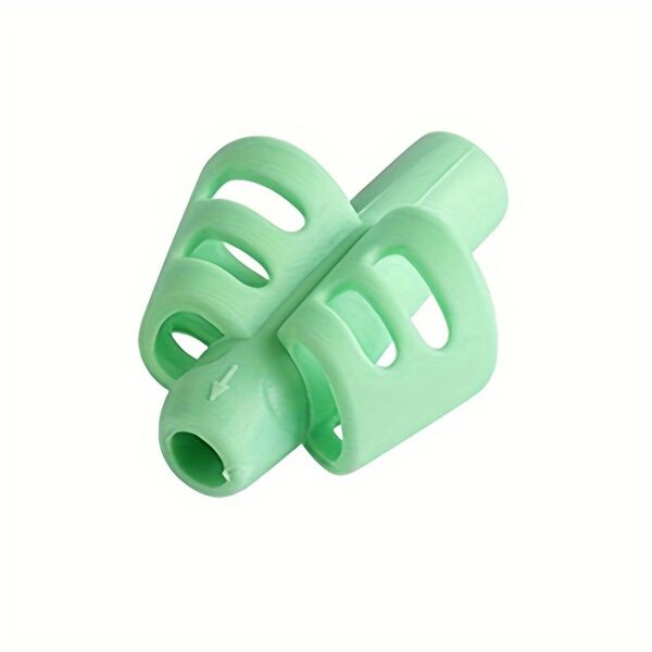 1pc/2pcs Two Finger Grips Silicone Learn Writing Tools Writing Pen Writing Correction Devices, Children Study Supplies For Children Halloween Christmas Gifts - Image 11
