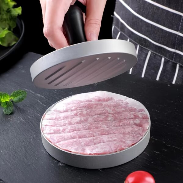 1pc, Manual Non-stick Hamburger Meat Press For Home Kitchen, Breakfast Pancake Maker With Hamburger Meat Patty Mold, Kitchen Utensils, Kitchen Supplies, Kitchen Accessories, Kitchen Stuffs Kitchen Accessories - Image 8