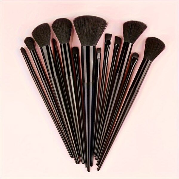 13 Pcs Soft Makeup Brush, For Foundation Blending, Eye Shadow Application, Kabuki Blending Beauty Tools - Image 15