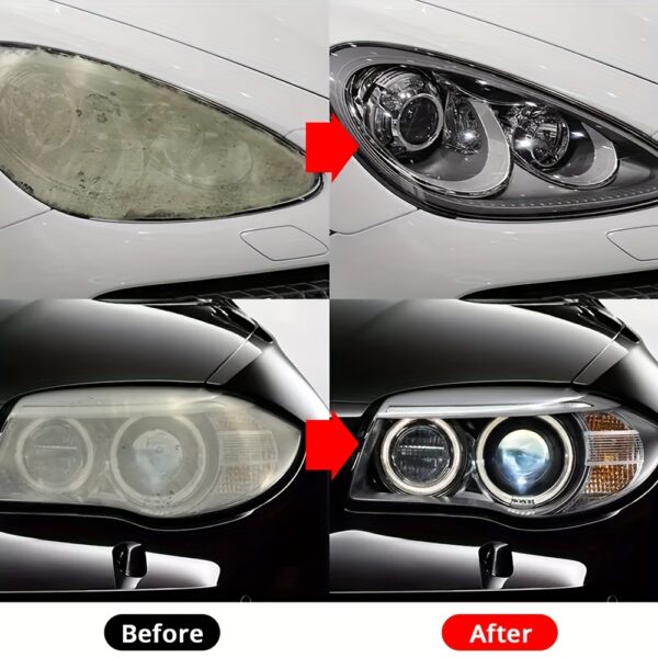 Car Headlight Repair Cream Anti Oxidation Brightening Scratch Repair For Car Light Maintenance For Car Care - Image 5