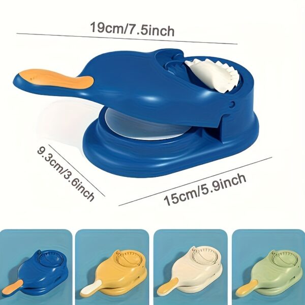 1pc, 2in1, Dumpling Skin Maker, Creative Dumpling Maker, Kitchen DIY Dumpling Maker, Manual Tortilla Maker, Dumpling Moulds For Dumpling Skin, Dough Presser, Dumpling Presser, Kitchen Stuff, Kitchen Gadgets Kitchen Accessories - Image 2