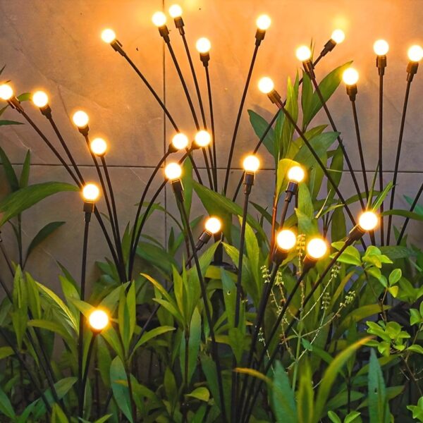 1pc Solar Firefly Lamp: Add A Magical Glow To Your Garden, Courtyard, Or Party For
Christmas, Halloween, Thanksgiving Easter gift Halloween Gift - Image 4
