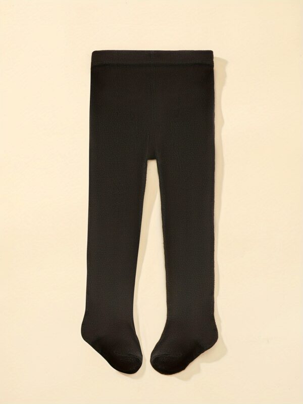 Infant's Solid Color Leggings, Versatile Pantyhose, Baby Girl's Clothing - Image 5