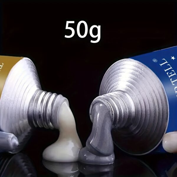 Super Strong Metal Repair Bonding Glue - Unbeatable Metal Bonding Strength, Heat Resistant, Instant Cold Welding, Non-Toxic and Harmless, Healthy Repairs - Advanced AB Glue Formula for Casting Applications - Image 2
