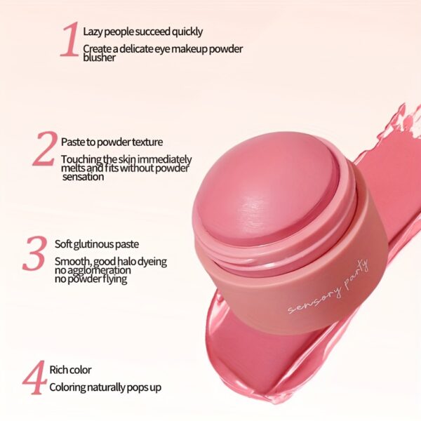 6-Shade Matte Blush Powder - Waterproof, Brightens All Skin Tones, Flawless Finish for a Radiant Look - Image 10