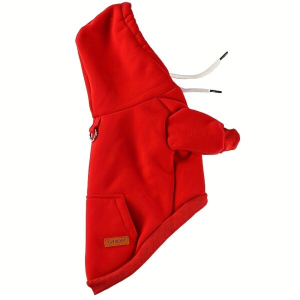 New Dog Hoodie, Pet Sweatshirt With Pocket In The Back, For Small Dogs - Image 4