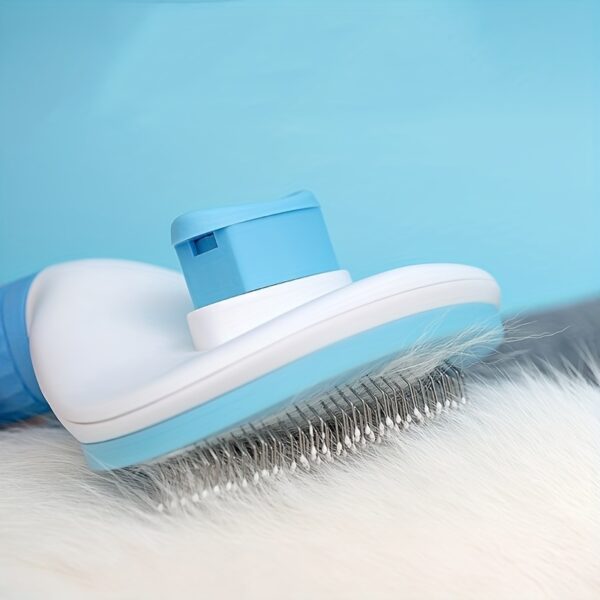 1pc Cat Comb Hair Removal Hair Comb Float Hair Cleaning Hair Removal Cleaner One-Click Hair Removal Dog Comb Needle Comb - Image 4