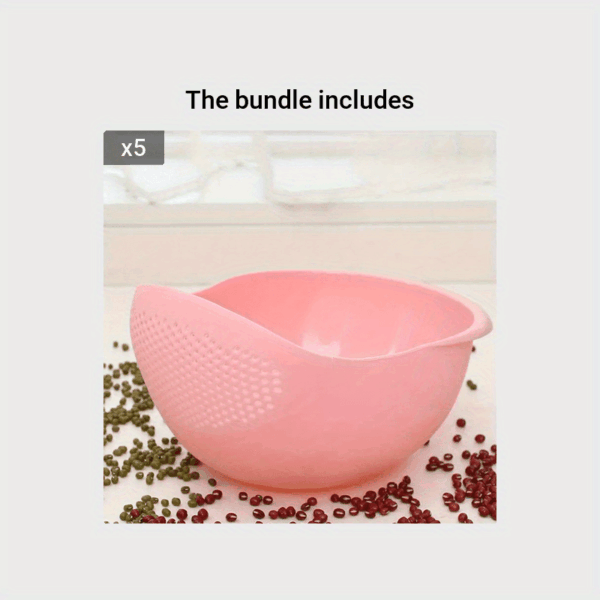 Multi-Functional Rice & Vegetable Washer - Manual Oval Sieve with Commercial Grade Quality, Perfect for Wedding Gifts - Image 15