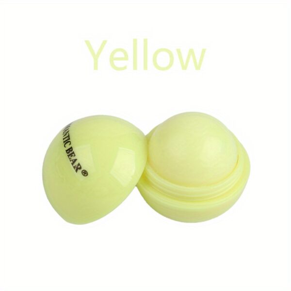 Moisturizing Lip Balm, Cute Ball-Shaped, Long-Lasting, Deep Hydration for Dry Skin, Unscented, Deep Moisturizing, Lipstick - Image 13