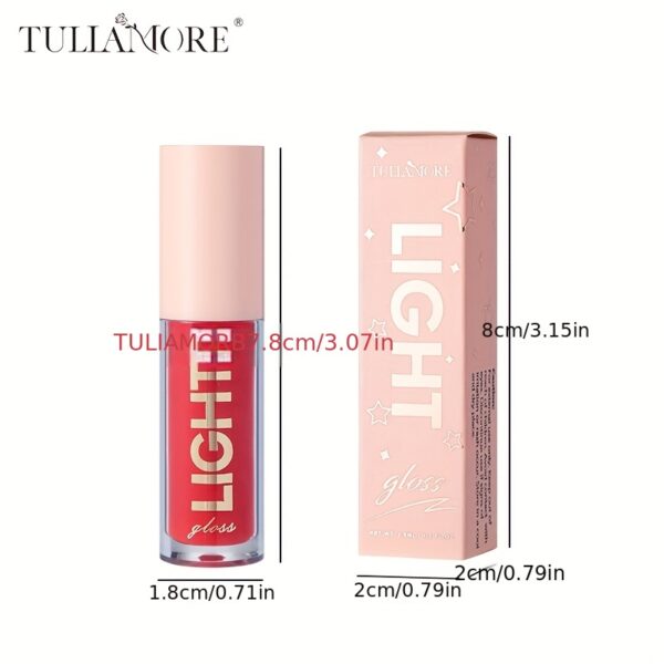 12 colors Moisturizing Candy Lip Gloss - Pearlescent Lustrous Mirror Nude Lip Stain with Natural Lip Gloss Lip Oil Valentine's Day Gifts - Image 6