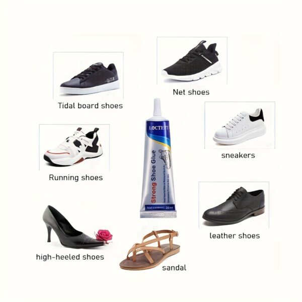 25ml Strong Adhesive Shoe Repair Glue - Waterproof, Fit for Faux & Sneakers, Durable Resin-Based Formula - Image 6