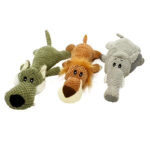 Extra-Strong Squeaky Dog Toys - Enduring Chew Toys for Excited Pups & Medium Breed Companions