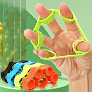 Strengthen Your Fingers with this 1pc Finger Training Resistance Band!