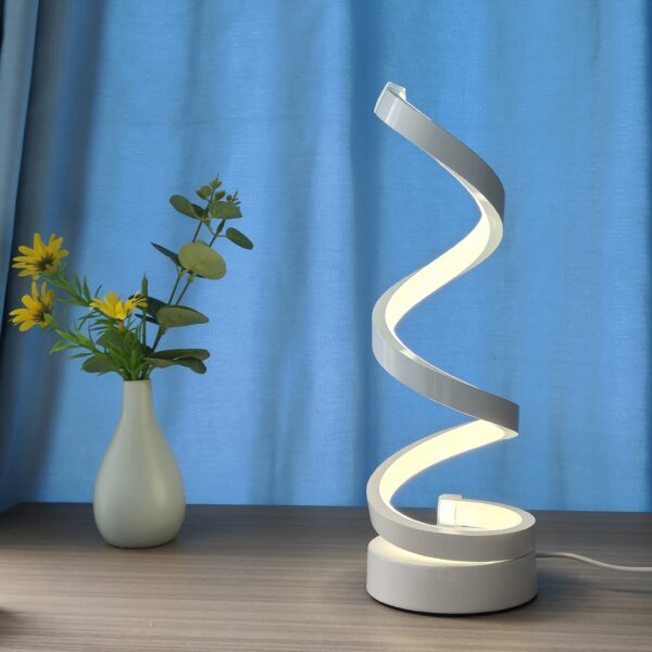 1pc The Original Spiral Lamp Is Suitable For Office, Bedroom, Living Room, Friends Give Gifts, USB Connection Is Easy To Use - Image 3