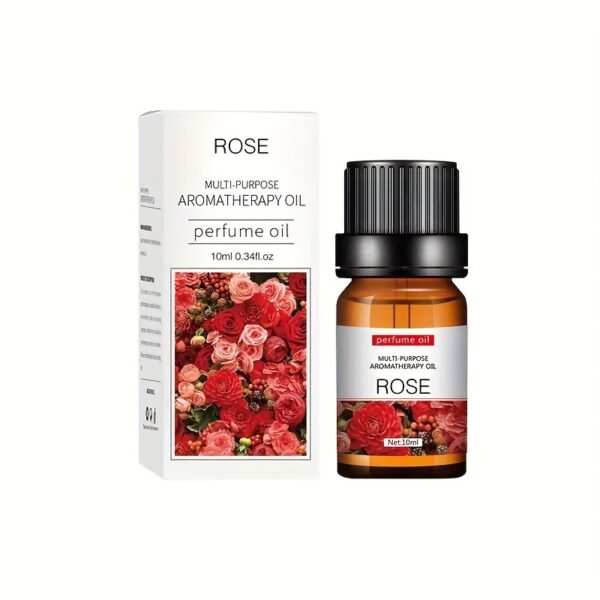 16 Types Of Essential Oils, Essential Oil 10ml, For Diffuser, Humidifier, Candle, Hair Conditioner - Rose/Sea/Cherry/Dong Yi Grass/lily/sandalwood/Sweet Orange/Osmanthus Green Tea/Mint Tea (0.34 Oz) - Image 17