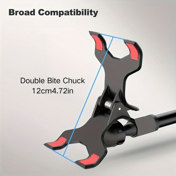 1pc Flexible Cell Phone Holder with Long Arm for iPhone 15 Pro Max, 12-14 - Hands-Free Mount for Lazy Days - Image 8