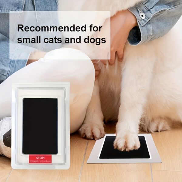 Pet Paw Print Ink Pad For Dogs, Touchless Ink Pad Pet Footprint Pad For Memorial Supplies - Image 3