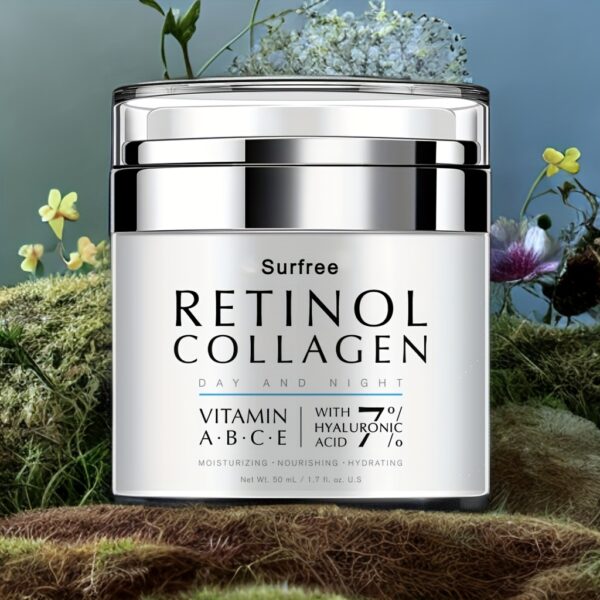 50ml Retinol Cream For Face Night And Day, Skin Cream With Retinol Collagen Face Cream, Vitamin C Moisturizer, Retinol Moisturizer For Face Sensitive Skin